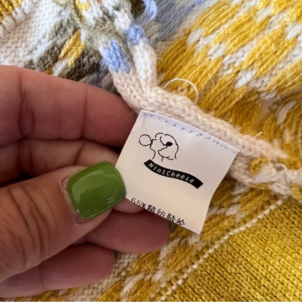 MINTCHESE cardigan sweater SIZE SMALL‎ - Picture 4 of 13
